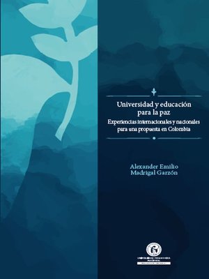 cover image of Universidad y educación para la paz